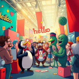 Whose Hello Is It Anyway? - Text-based game