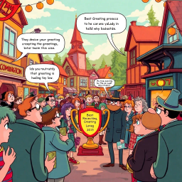 Whose Hello Is It Anyway? - Text-based game