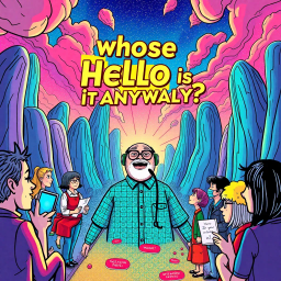 Whose Hello is it Anyway? - Text-based game