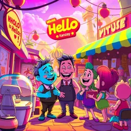 Whose Hello Is It Anyway? - Text-based game
