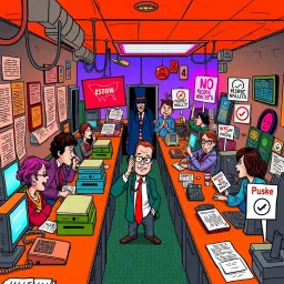 Hello, Who's There? - Text-based game