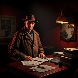 Double Crossed: The Detective's Dilemma - Text-based game