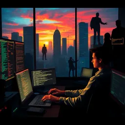 Code Breaker: The AI Chronicles - Text-based game