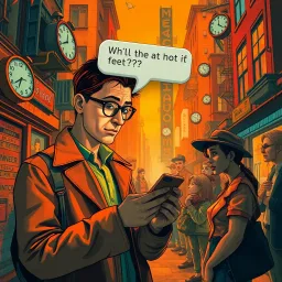 Hello, Who Dis? - Text-based game