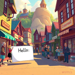Whose Hello? - Text-based game