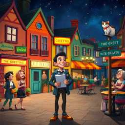 Whose Hello is it Anyway? - Text-based game