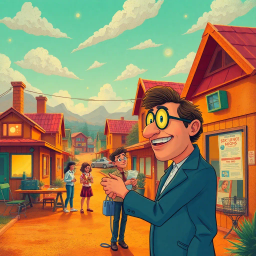 Hello, Who's There? - Text-based game