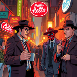 Whose Hello Is It Anyway? - Text-based game