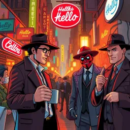 Whose Hello Is It Anyway? - Text-based game