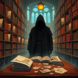 The Whispering Archive - Text-based game