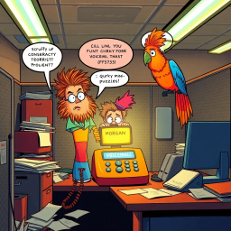 Unwelcome Calls - Text-based game