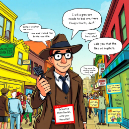 Hello, Who's There? - Text-based game