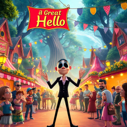 Whose Hello Is It Anyway? - Text-based game