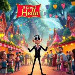 Whose Hello Is It Anyway? - Text-based game
