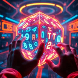 Spinning Glyphs - Text-based game