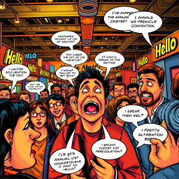 Whose Hello Is It Anyway? - Text-based game