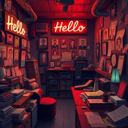 Whose Hello Is It Anyway? - Text-based game