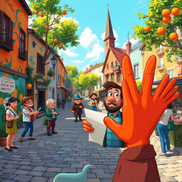 Whose Hello Is It Anyway? - Text-based game