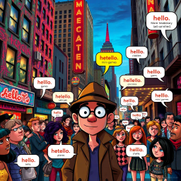 Whose Hello Is It Anyway? - Text-based game