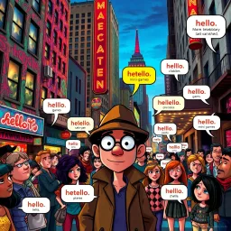 Whose Hello Is It Anyway? - Text-based game