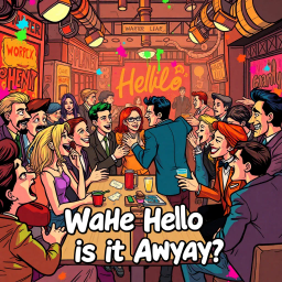 Whose Hello is it Anyway? - Text-based game