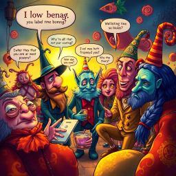 Whose Hello Is It Anyway? - Text-based game