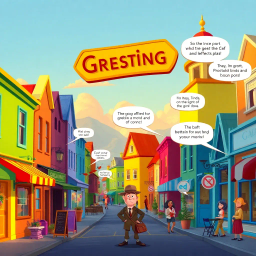 Whose Hello is it Anyway? - Text-based game