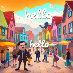 Whose Hello is it Anyway? - Text-based game
