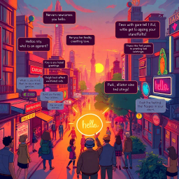 Whose Hello Is It Anyway? - Text-based game