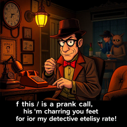 Hello, Who's There? - Text-based game