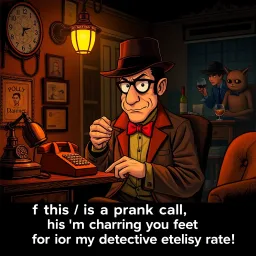 Hello, Who's There? - Text-based game