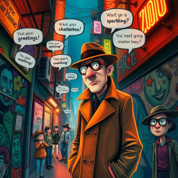 Whose Hello Is It Anyway? - Text-based game