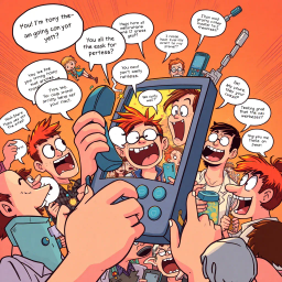 Whose Hello Is It Anyway? - Text-based game