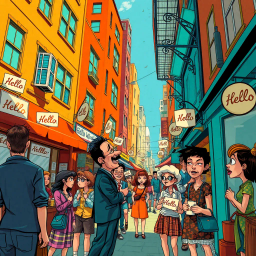 Whose Hello is it Anyway? - Text-based game