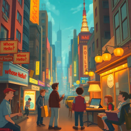 Whose Hello? - Text-based game