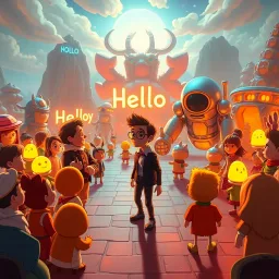 Who’s Hello Is It Anyway? - Text-based game