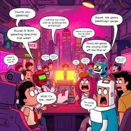 Whose Hello Is It Anyway? - Text-based game