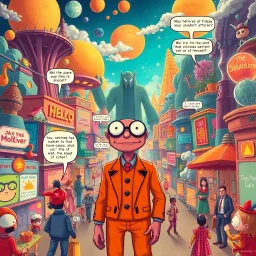 Whose Hello Is It Anyway? - Text-based game