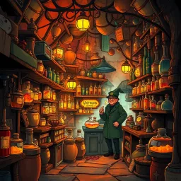 Potion Panic - Text-based game