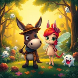 Donkeys in Disguise - Text-based game