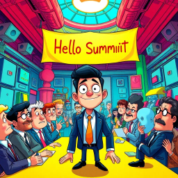 Whose Hello Is It Anyway? - Text-based game