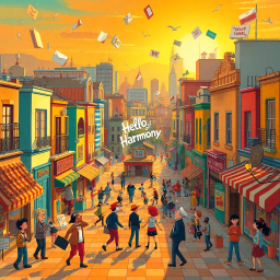 Whose Hello Is It Anyway? - Text-based game