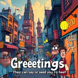 Whose Hello Is It Anyway? - Text-based game