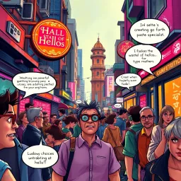 Whose Hello is it Anyway? - Text-based game
