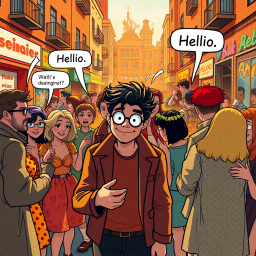 Whose Hello Is It Anyway? - Text-based game