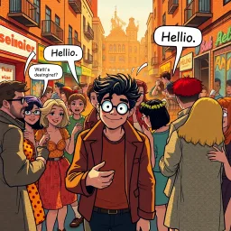Whose Hello Is It Anyway? - Text-based game