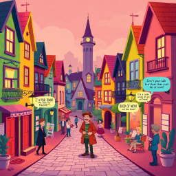 Whose Hello Is It Anyway? - Text-based game