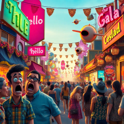 Whose Hello Is It Anyway? - Text-based game