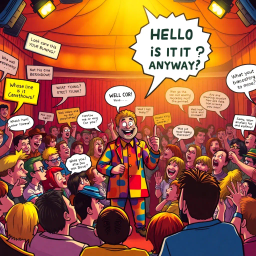 Whose Hello Is It Anyway? - Text-based game