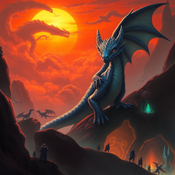 The Draconic Chronicles: Veil of Shadows - Text-based game